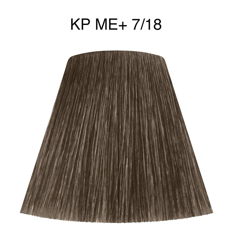 Фарба для волосся Wella Professionals - Koleston Perfect ME+ Rich Naturals - 7/18, 60 мл