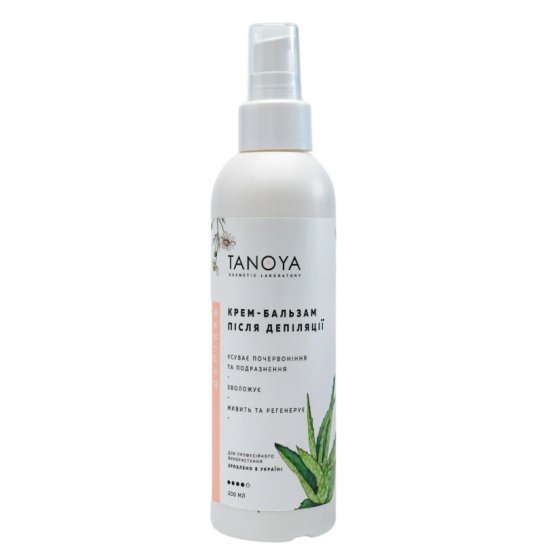 Крем-бальзам после депиляции Tanoya, 200 мл