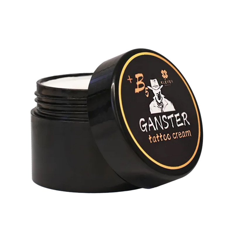 Крем для тату на водной основе Klever Beauty - Ganster, 15 мл (баночка)