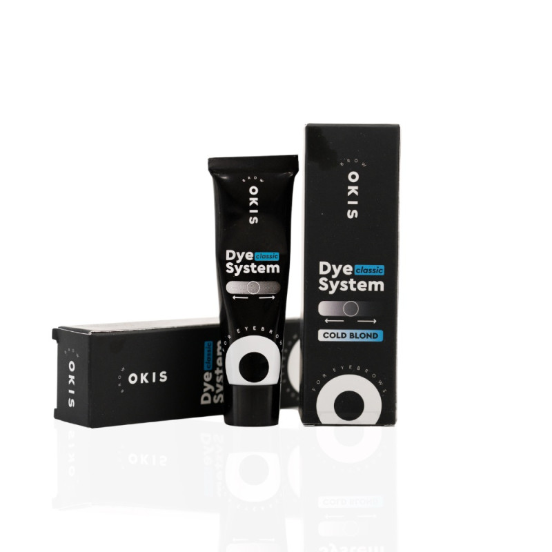 Крем-фарба для брів Okis Brow Classic Dye System - COLD BLOND - туба, 15 мл