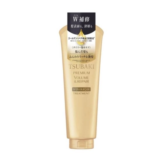 Крем-маска для восстановления волос TSUBAKI - Premium Volume & Repair Treatment, 160 мл