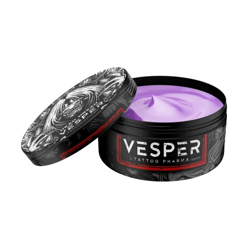 Vaseline cream for tattoos and permanents VESPER / Dead Dread Limited Edition BlueBerry, 50 ml
