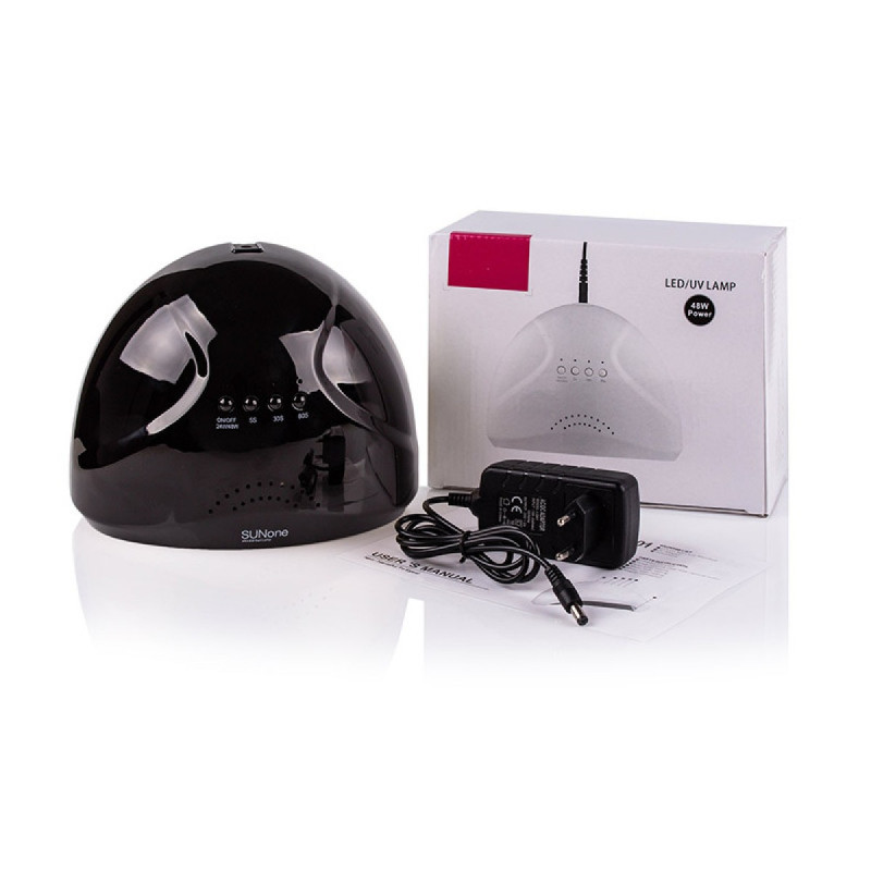UV-LED nail lamp SUN ONE 48W / black