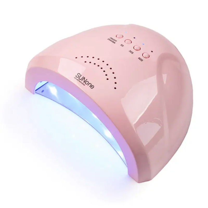 Lampa UV-LED do paznokci SUN ONE 48W/różowa