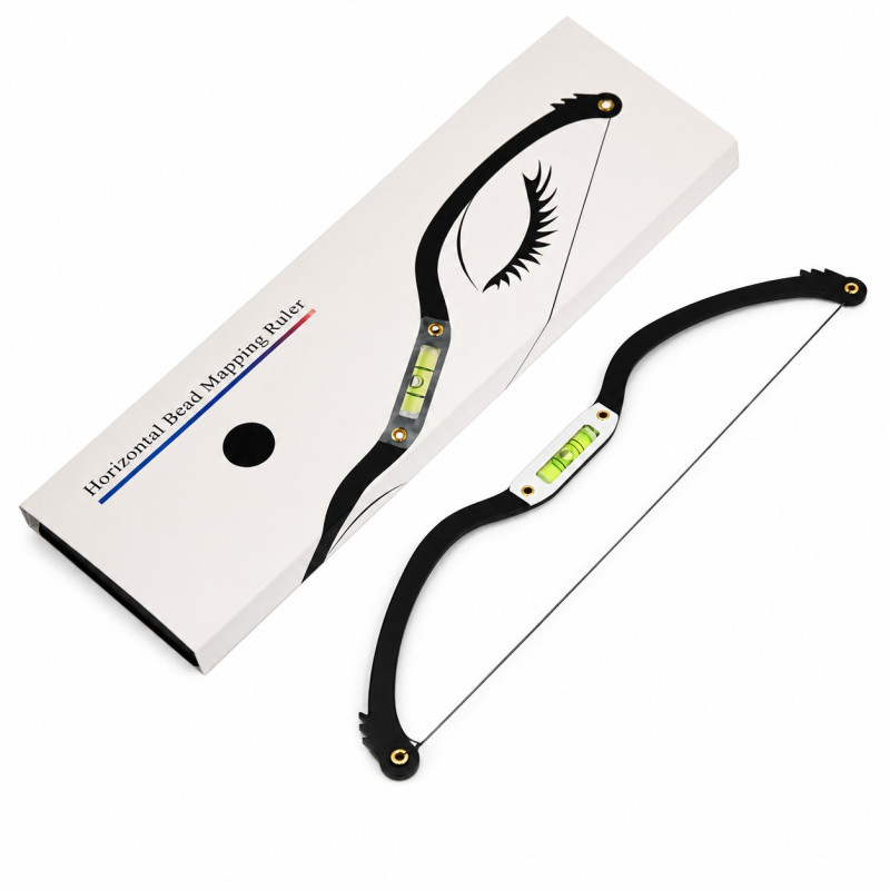 Eyebrow mapping ruler | BOW | black