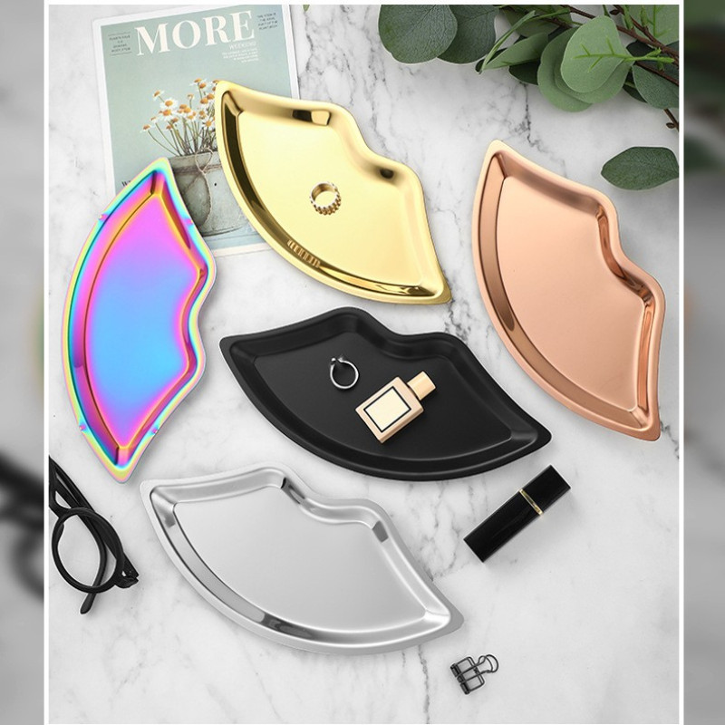 Tray for Tools and Accessories - Silver Lips