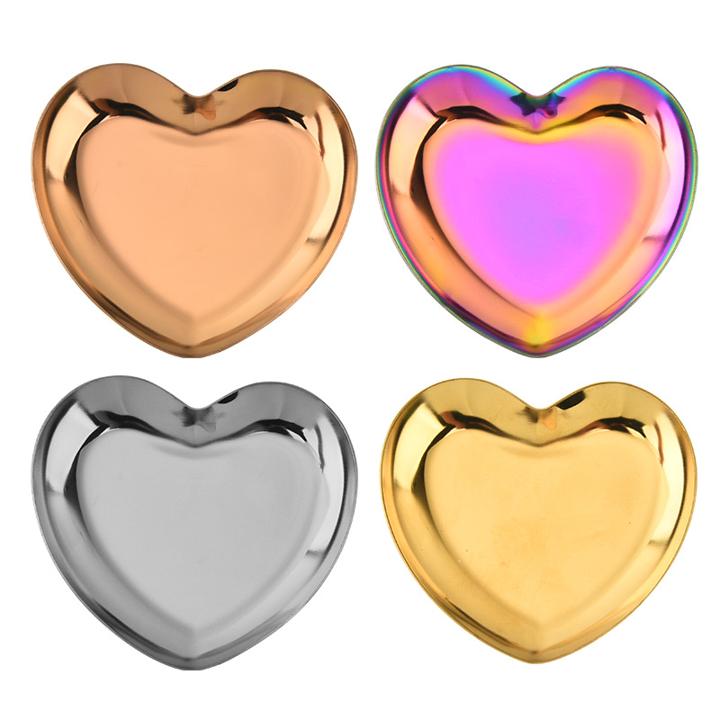 Tray for tools and other things, HEART - gold