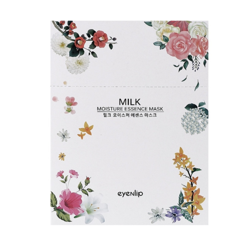 Fabric face mask Eyenlip Moisture Essence Mask / MILK