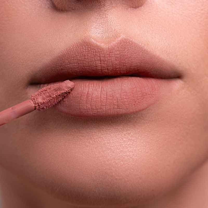 Matte velvet lipstick ZOLA - LIP SOUFFLE - 02 ROSEWOOD