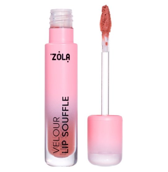 Matte velvet lipstick ZOLA - LIP SOUFFLE - 04 NUDE HAZE