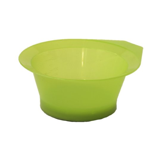 Plastikowa miska malarska bez uchwytu z gumką w kolorze niebieskim, czarnym lub zielonym