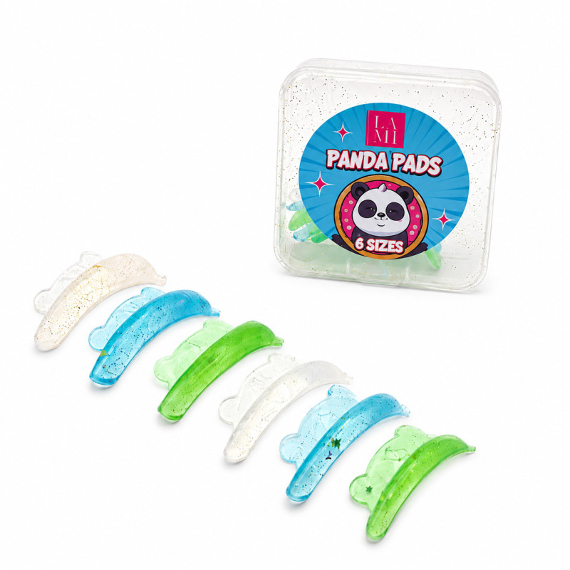 Набор валиков для лами ресниц Lami Lashes 6 пар - Panda Pads