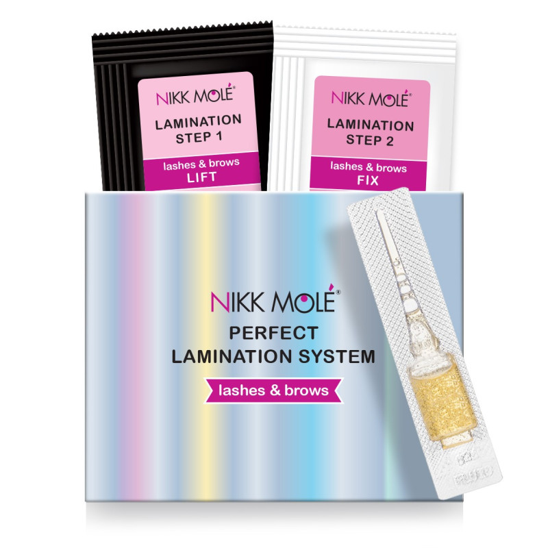 Set for lamination of eyebrows and eyelashes Nikk Mole Perfect lamination MINI
