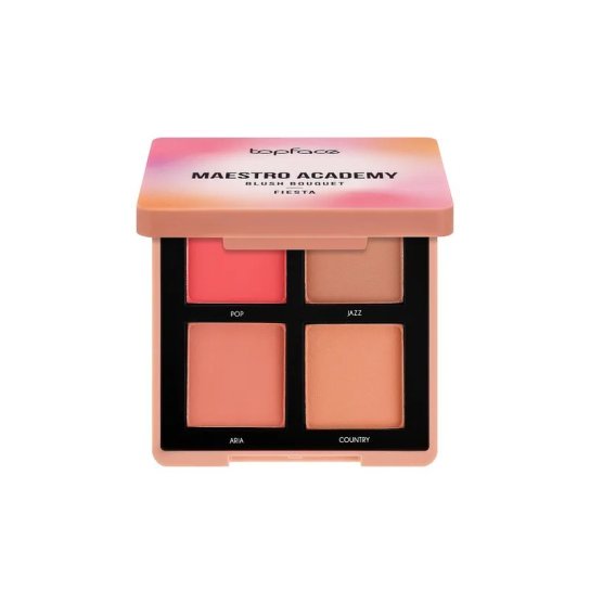 Набор румян для лица TopFace / Maestro Academy Blush Bouquet (PT355) / 001 - Floral Harmony, 8 г