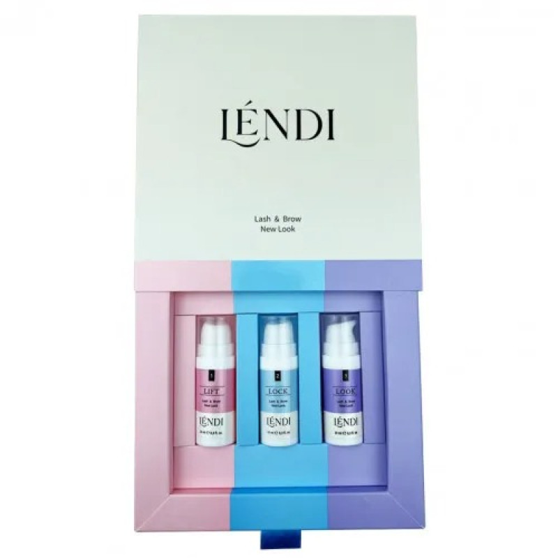 Lash & Brow New Look Lash & Brow Lamination Set / JAR, 3x10ml