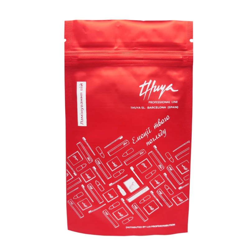 Zestaw Thuya (żel trwały, 2 ml + neutralizator w kremie, 2 ml) / MINI ZESTAW (czerwony)