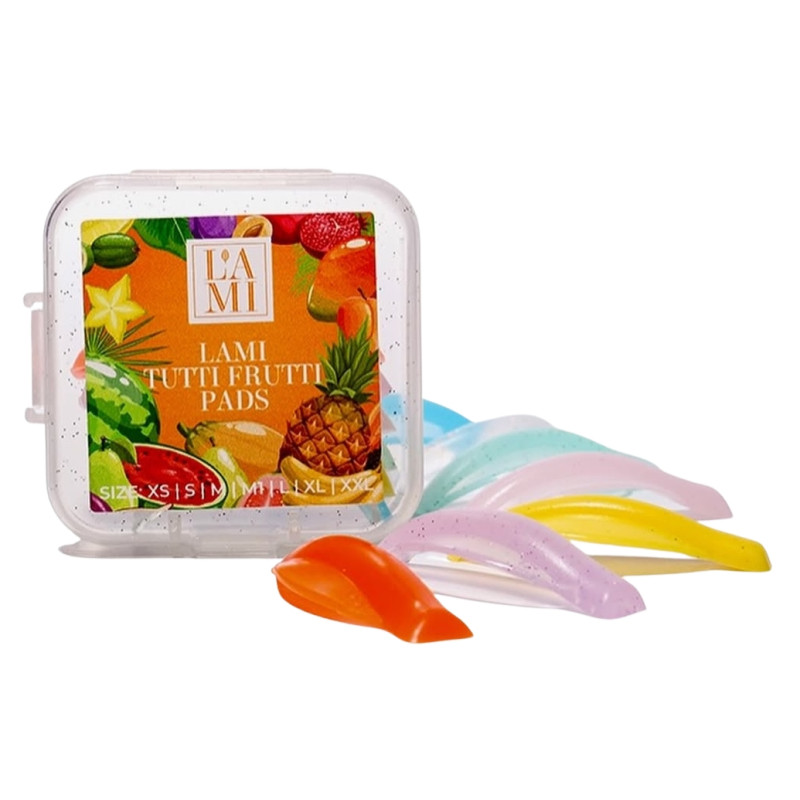 Zestaw wałków do Lami Lashes 6 par / Lami Tutti Frutti Pads (XS, S, M, M1, L, XL)