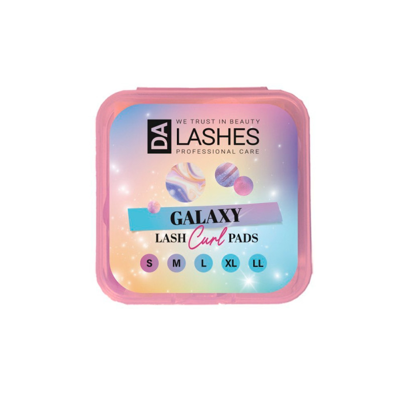 Set of rollers for lamination of eyelashes Dalashes Lash Pads / GALAXY / CURL, 5 pairs