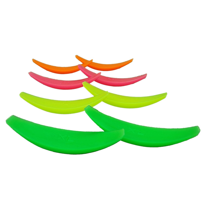 Set of rollers for laminating eyelashes Lami Lashes 4 pairs of NEON Pads (S, M, L, XL)