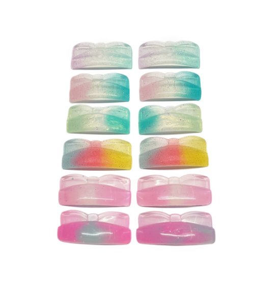 Set of eyelash lamination rollers U - bows (6 pairs)