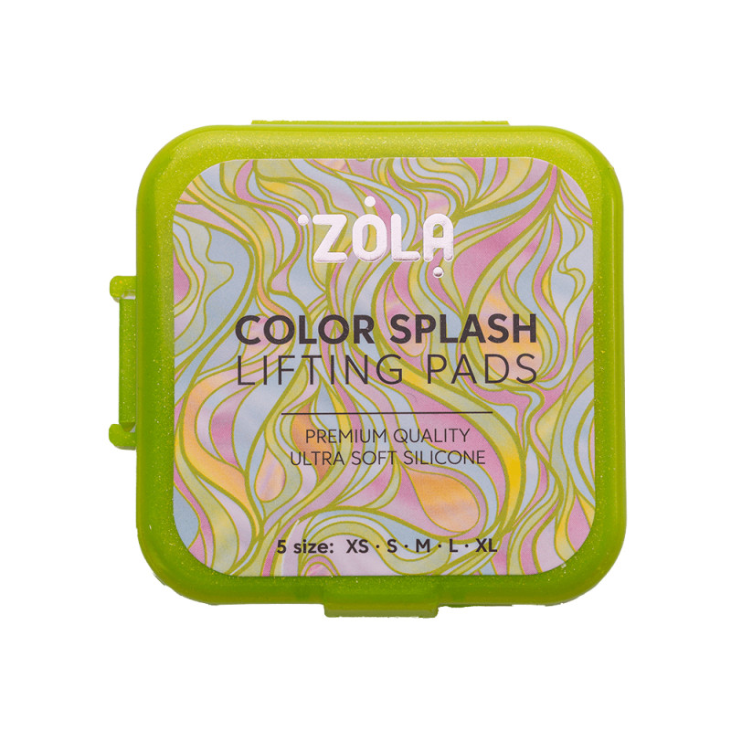 Набор валиков для ламинирования ресниц ZOLA / Color Splash Lifting (XS, S, M, L, XL)