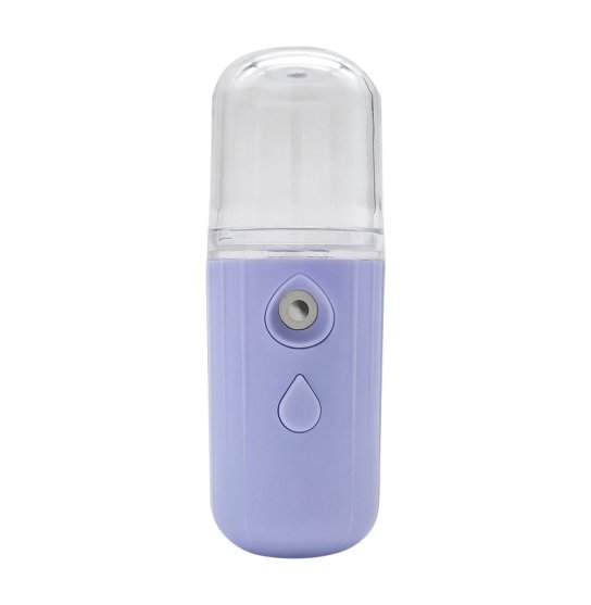 Nebulizator nawilżający do skóry twarzy, spray do twarzy mini, 30 ml/kropla niebieska