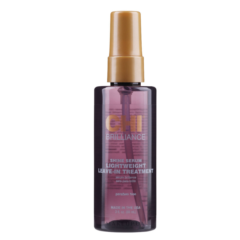 Несмываемая сыворотка-шелк для волос CHI / Deep Brilliance Shine Serum Light Weight, 89 мл