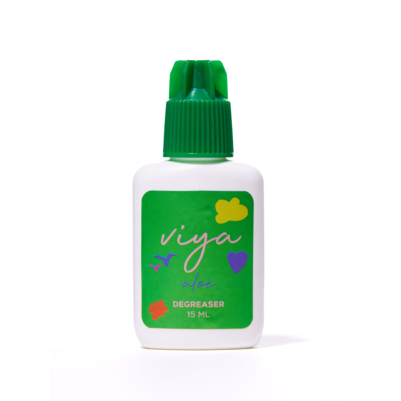 Degreaser for eyelashes Viya - Degreaser - Aloe, 15 ml