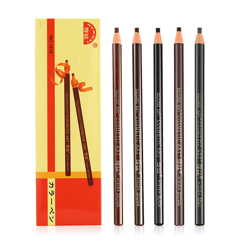Self-sharpening eyebrow pencil - Cosmetic art 1818 - №12 - light brown
