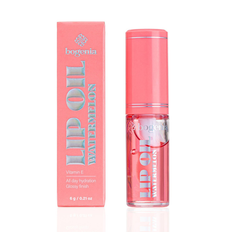Olejek do ust Bogenia - Lip Oil (BG717) - 002 Watermelon, 6 g