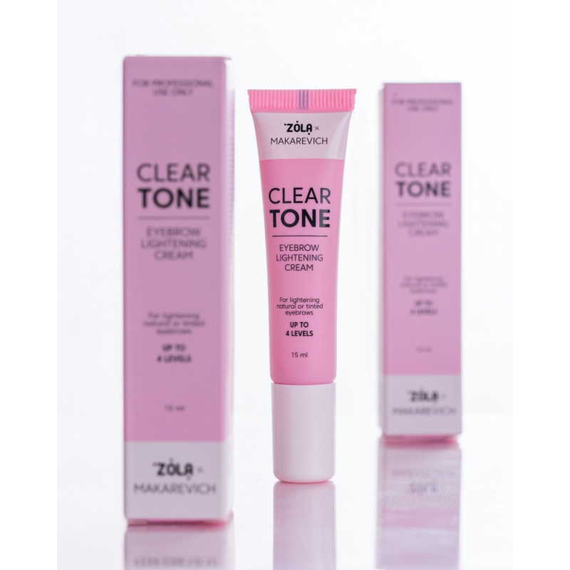 Осветлитель для бровей ZOLA x Makarevich - CLEAR TONE, 15 мл