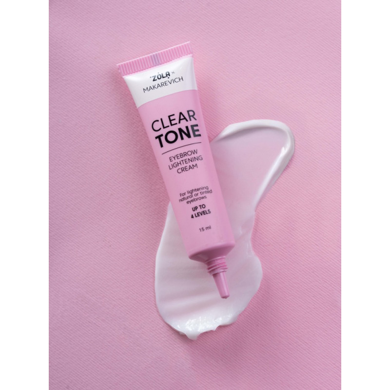 Осветлитель для бровей ZOLA x Makarevich - CLEAR TONE, 15 мл