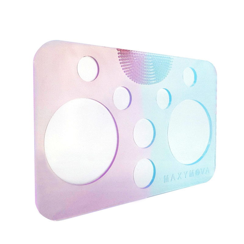 Paleta silikonowa MAXYMOVA LamiPad / Colibri / transparentna z gradientem