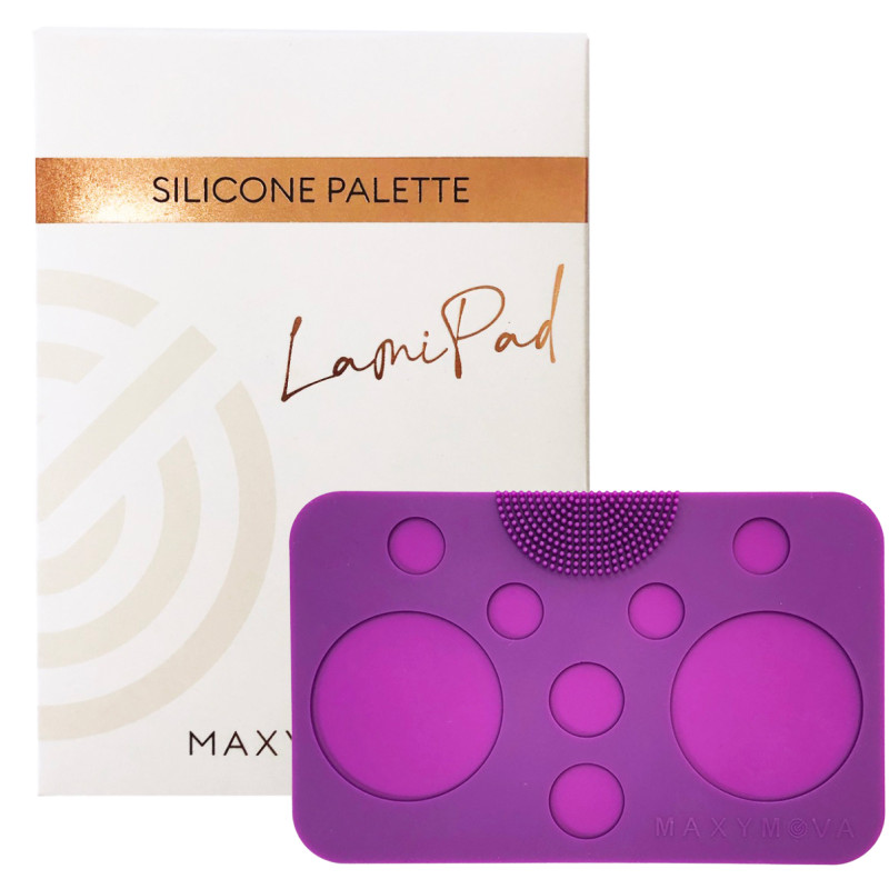 Paleta silikonowa MAXYMOVA LamiPad / fioletowa