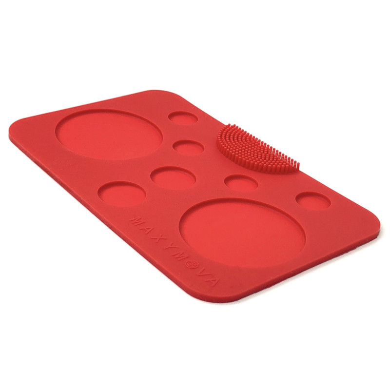 Paleta silikonowa MAXYMOVA LamiPad / czerwona