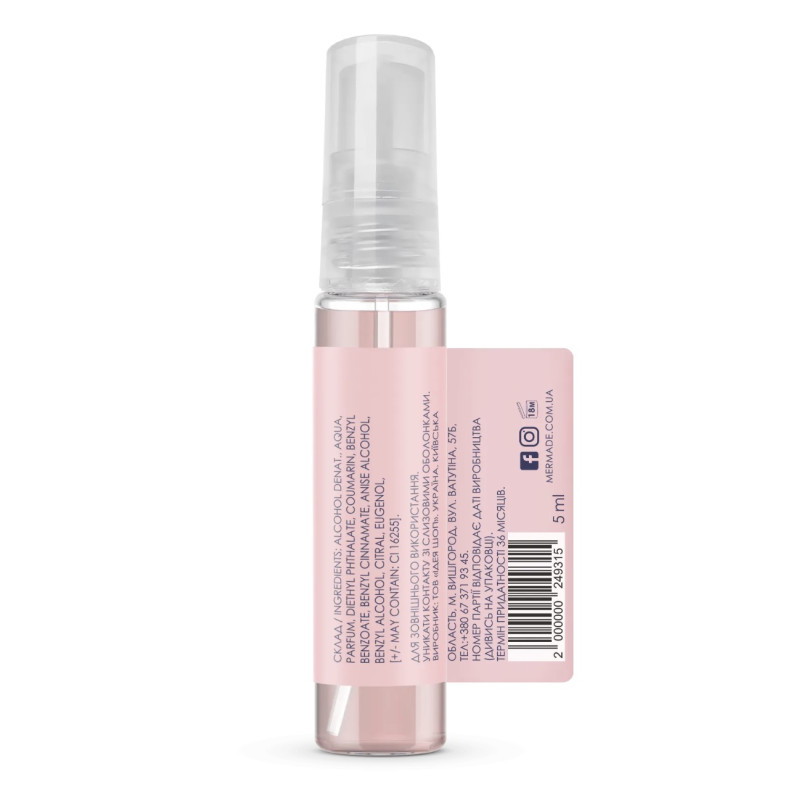 Woda perfumowana MERMADE / NOC W PARYŻU, 5 ml