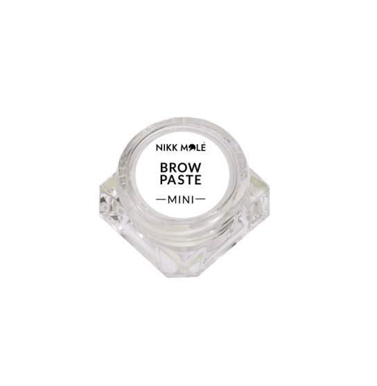 Pasta do brwi Nikk Mole / Brow Paste MINI / White, 3,5 g