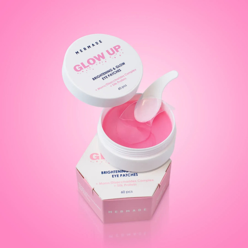 MERMADE Glow Up hydrogel eye patches, 60 pcs.