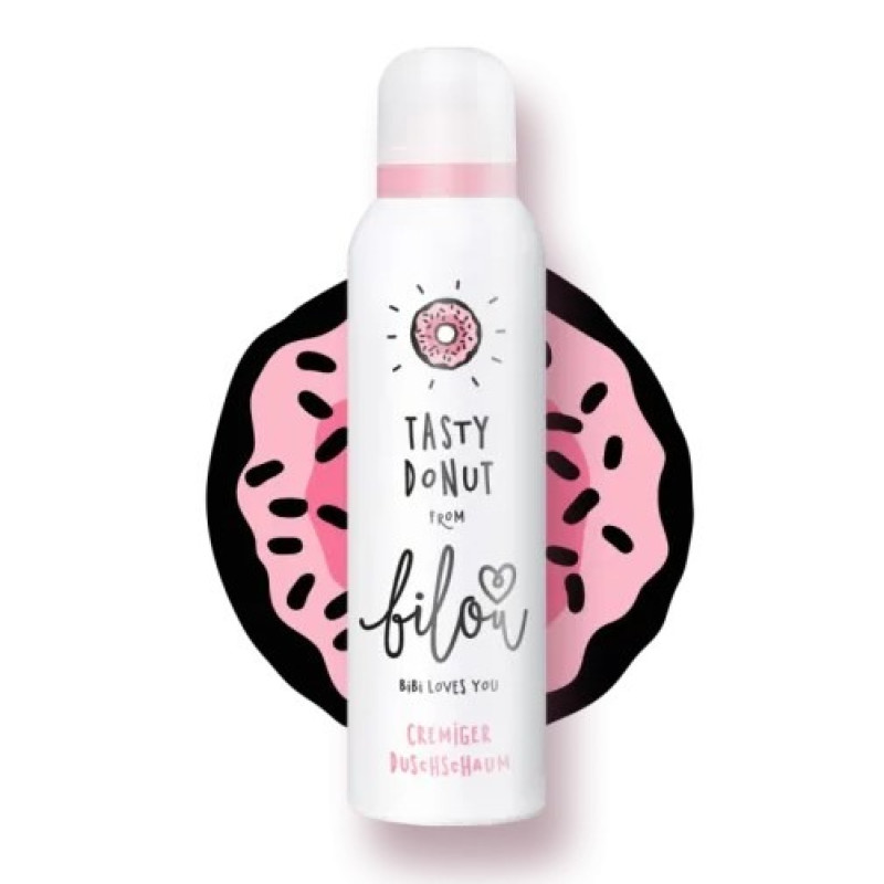 Bilou Tasty Donut pianka pod prysznic / "Delicious pączek", 200 ml