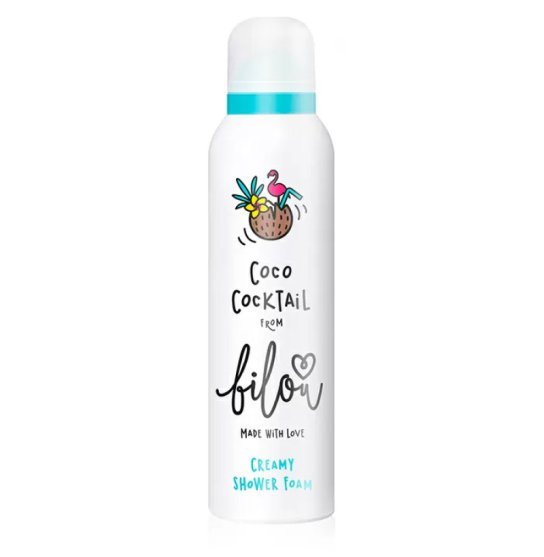 Pianka pod prysznic - Koktajl kokosowy - Bilou Coco Cocktail Shower Foam, 200 ml