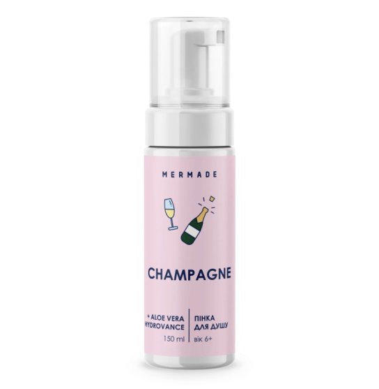 Pianka pod prysznic MERMADE Champagne, 150 ml - OBNIŻKA CENY (koniec o 12.25)