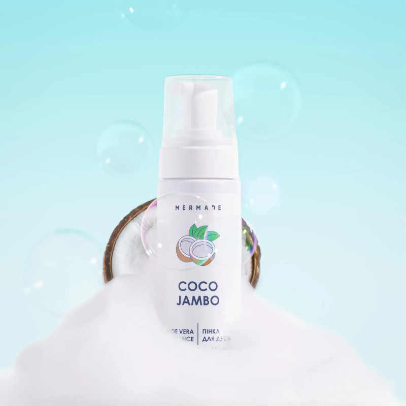Shower foam MERMADE / Coco Jambo, 150 ml