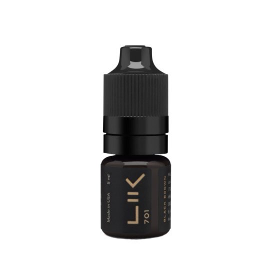 Пигмент для перманентного макияжа Lik Brows / 701 Black Brown, 5 мл