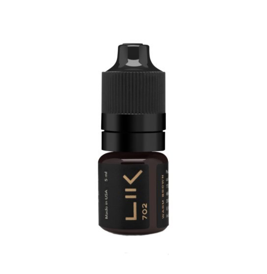 Пігмент для перманентного макіяжу Lik Brows / 702 Warm Brown, 5 мл