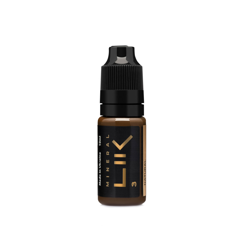 Пигмент для перманентного макияжа Lik MINERAL / 3 Natural, 10 мл
