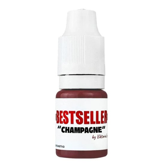 The Mineral Lip Tattoo Pigment - Bestseller - Champagne, 6 ml