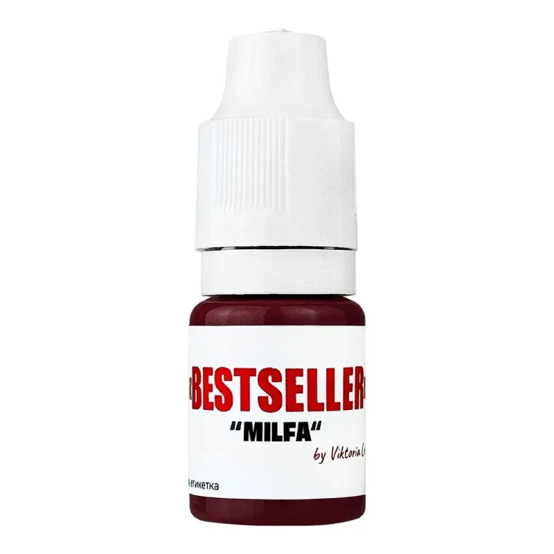 The Mineral Lip Tattoo Pigment - Bestseller - Milfa, 6 ml
