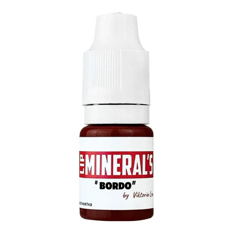 Пігмент для татуажу губ The Mineral - Bordo, 6 мл
