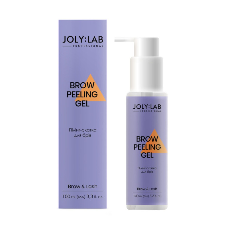 Пілінг-скатка для брів JOLY:LAB / Brow Peeling Gel, 100 мл