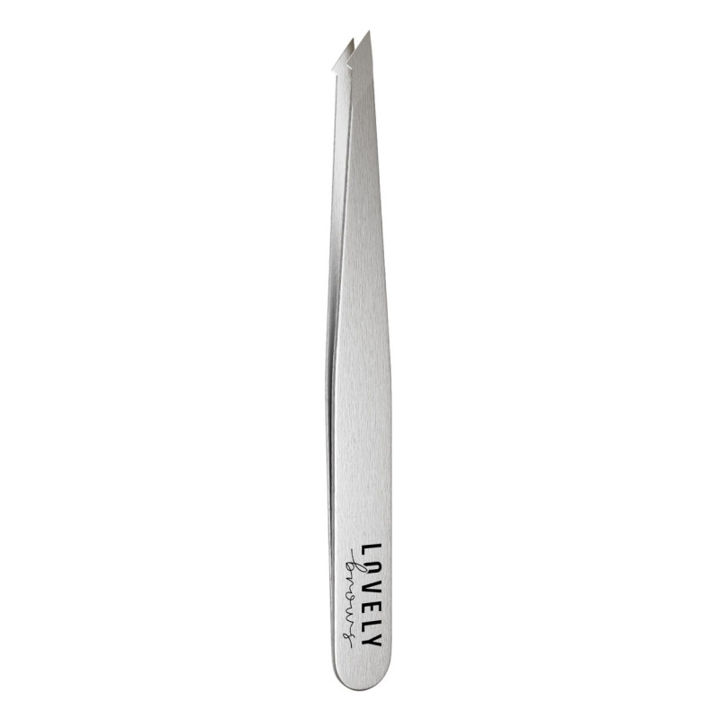 Lovely Brows Eyebrow Tweezers (Sharp) - Silver
